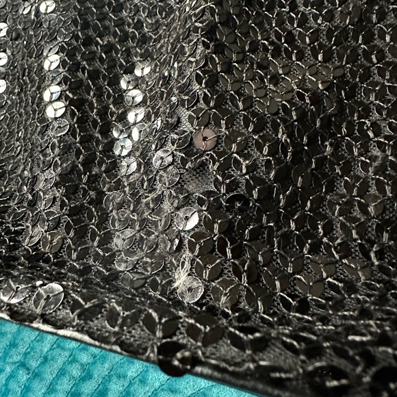 Patricia Fields Sequins Black Handbag Candies - Picture 14 of 15